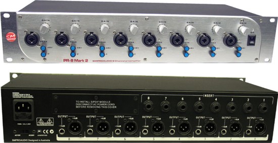 Preamplificatore Per Sm7b Preamplificatore Microfonico Con Alimentazione 48V - Per Microfoni Dinamici E A Condensatore Preamplificatore Xlr